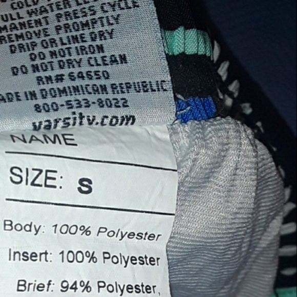 Womans Size Small Shorts Running Sports Multicolored Abstract Shorts - Picture 2 of 5